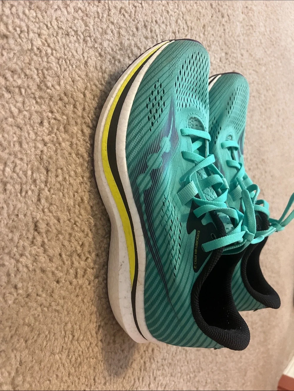 Saucony Teal/Turquoise Women's Running Sneakers - Endorphin Series